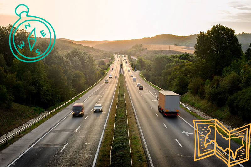 Viajar en carretera durante diciembre
