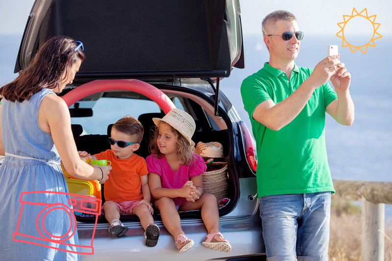Road trip con tu familia